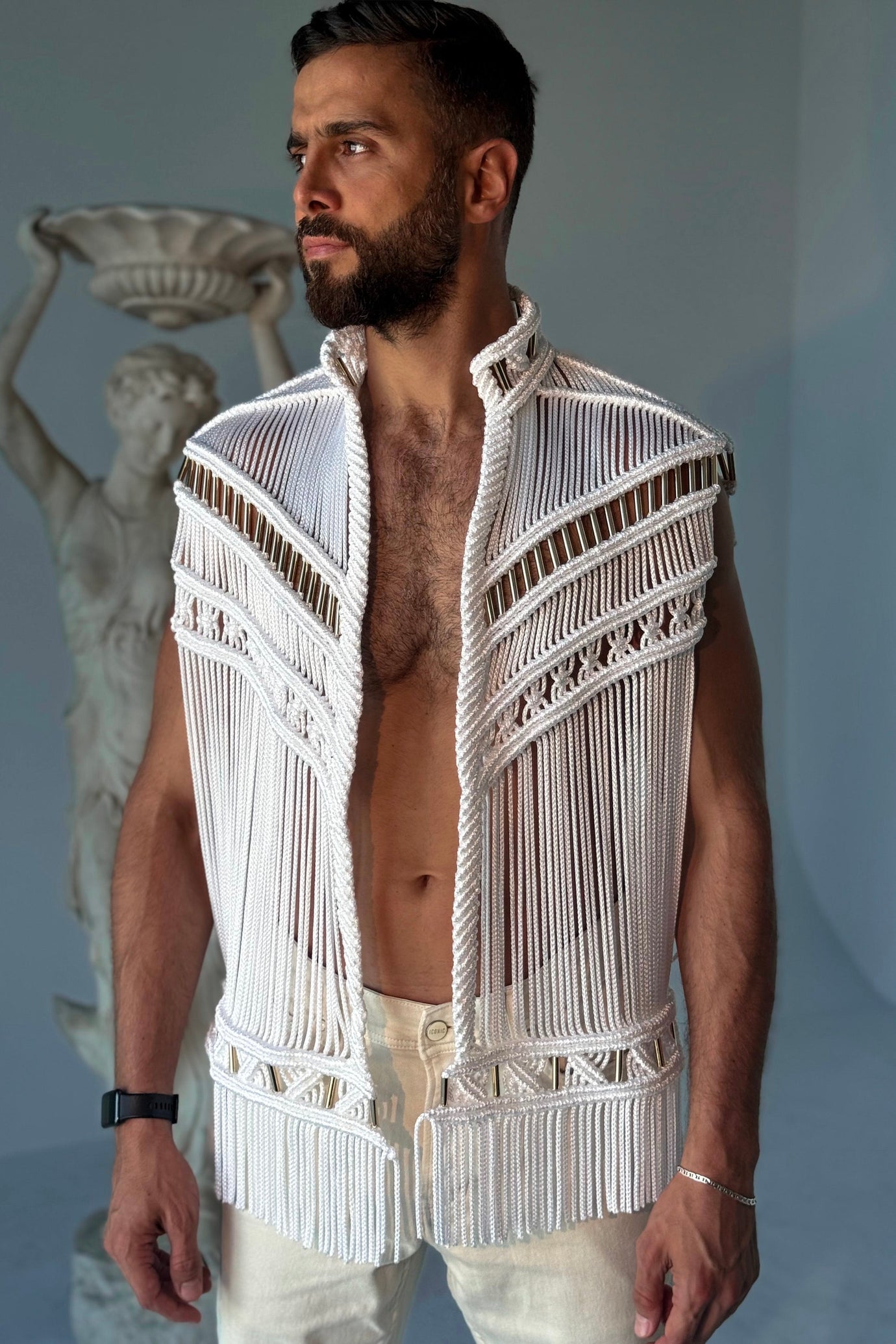 トップス babaco / GIMA VEST Apollo Vest – Gia Bianca