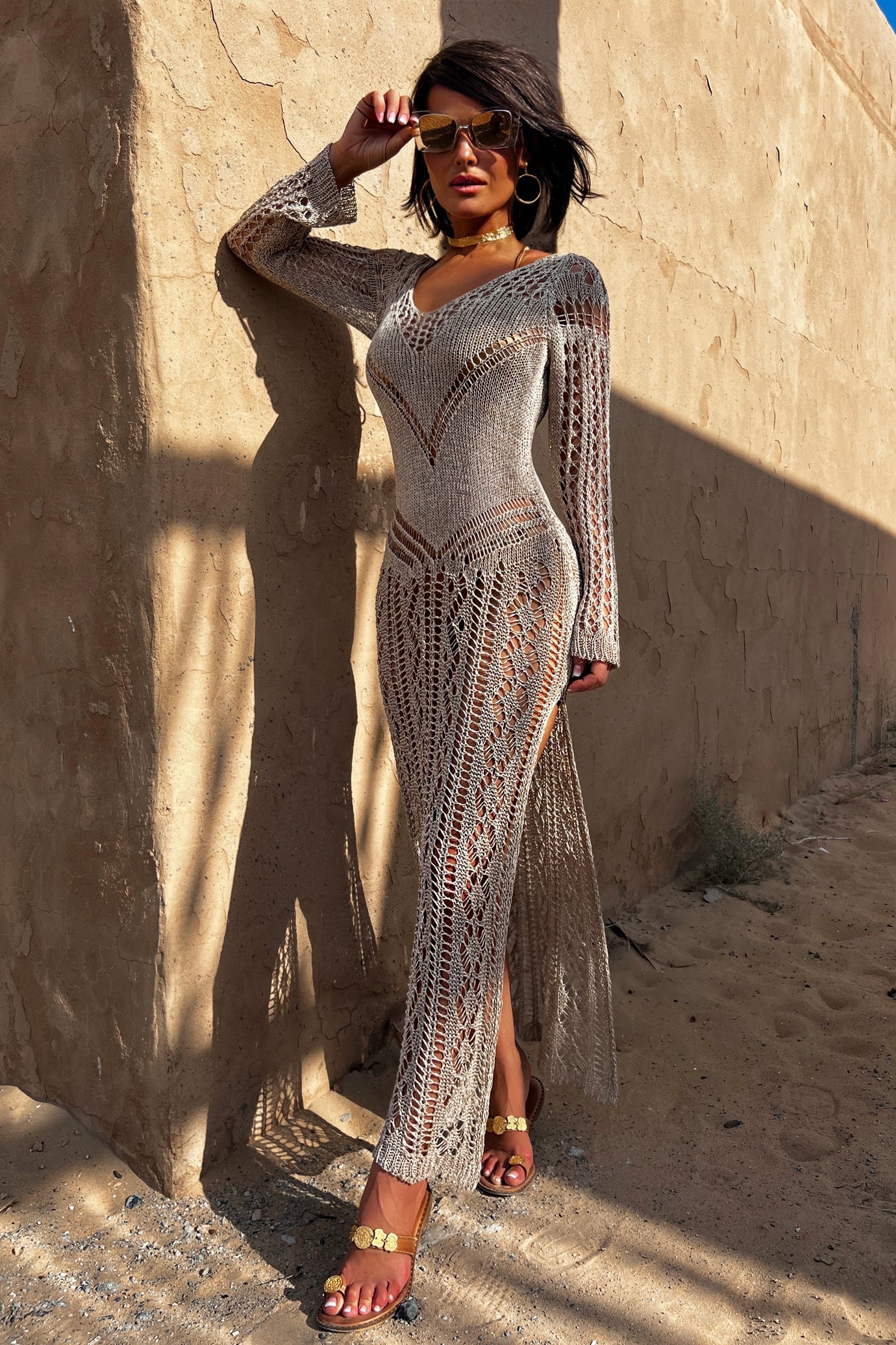 BOHEMIA　GIASS　MAIA Maia Knitted Dress - 25%OFF – Gia Bianca